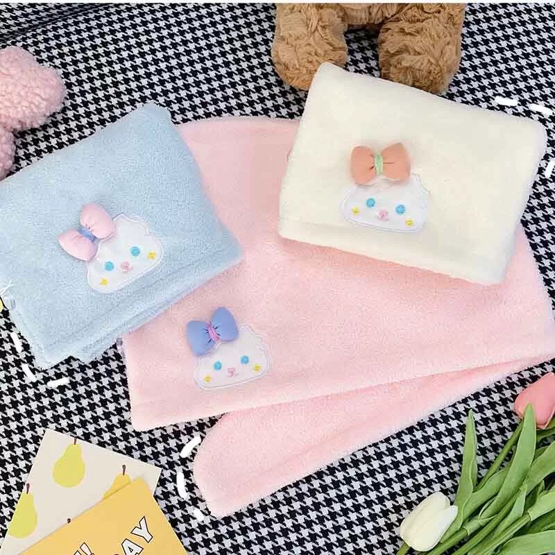 Cartoon Bow Hair Drying Towel