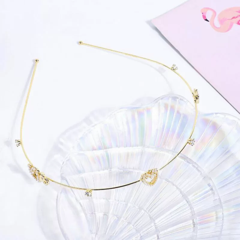Metallic Gold Strawberry Headband