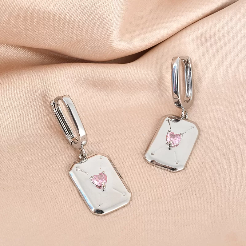 Pink Earrings