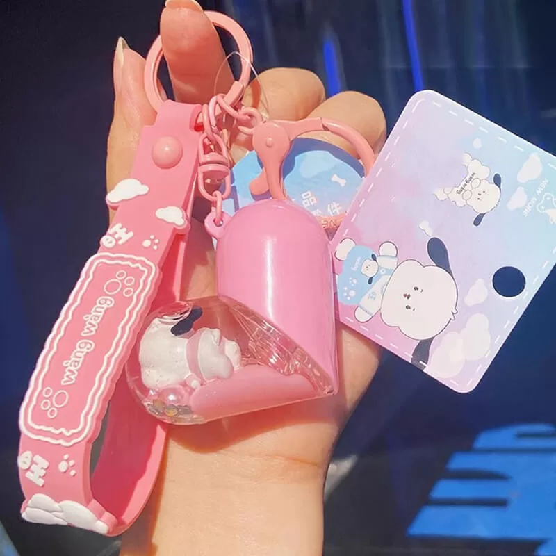 Heart Pendant Keychain