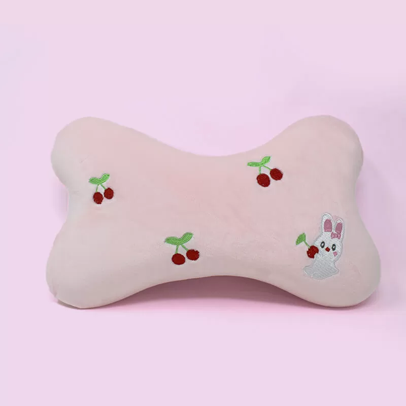 Cherry Bone-shaped Neck Pillow