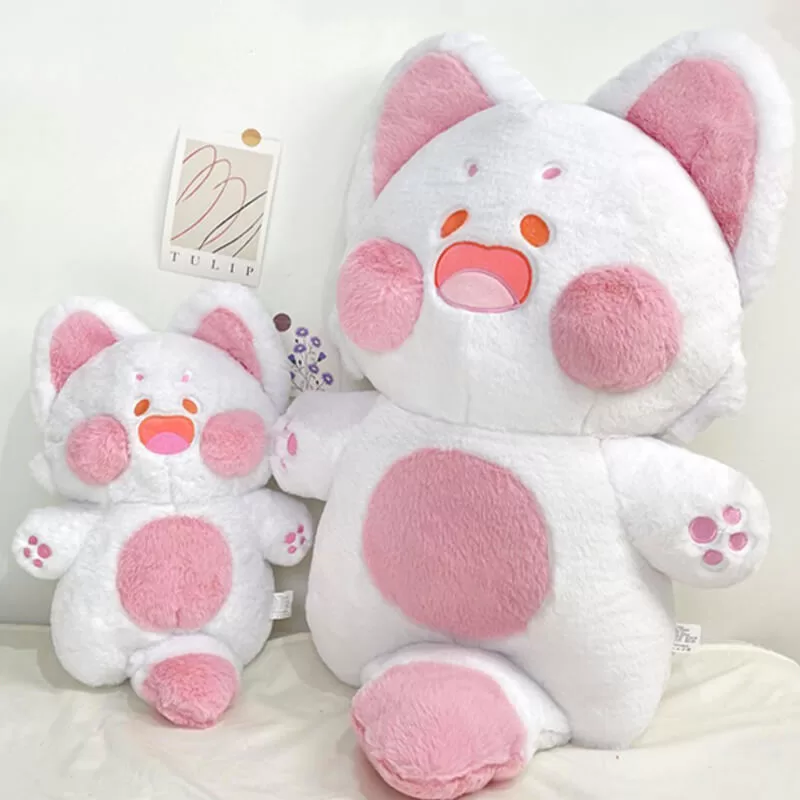 Blush Cat Plush Toy 13.8 inches