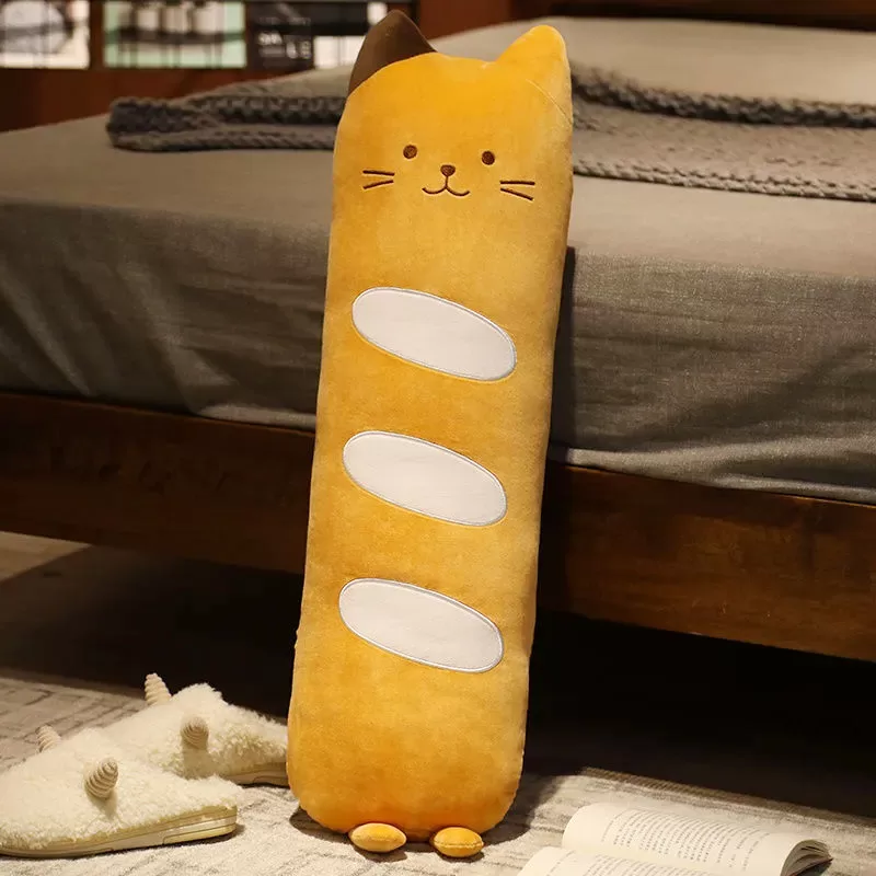 Bread Cat Throw Pillow 35.4 inchs