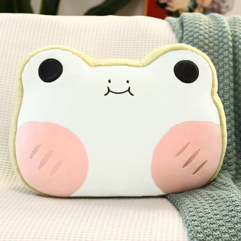 Medium Size Cartoon Frog Hug Pillow 15.8 inches