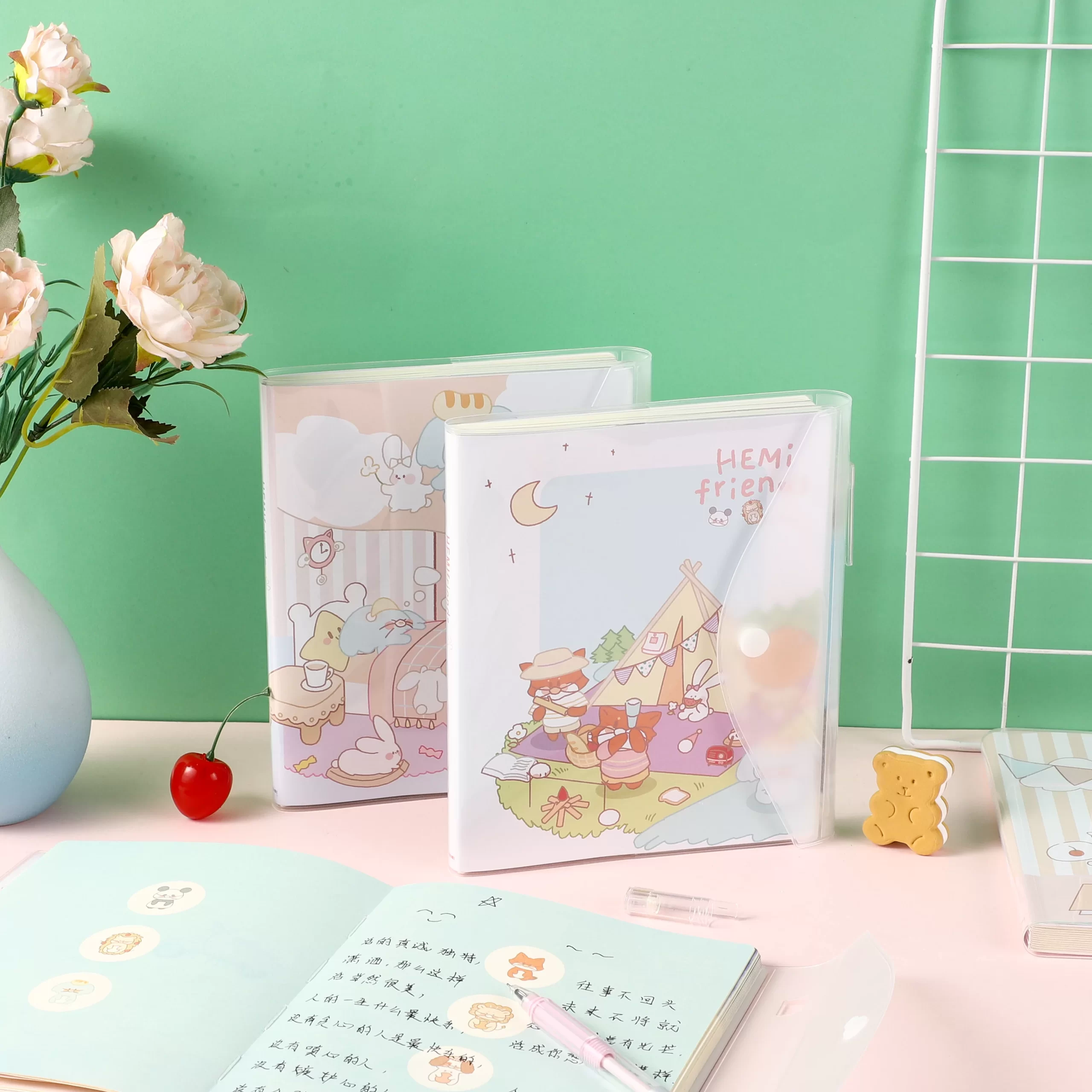 Color Pages Notebook&Pen Set - HEMI Friends Theme - Image 4
