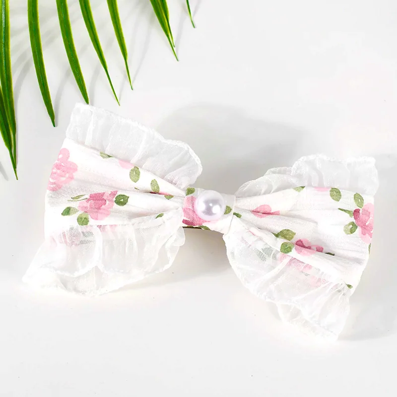 Pearl Flower Spring Hairpin