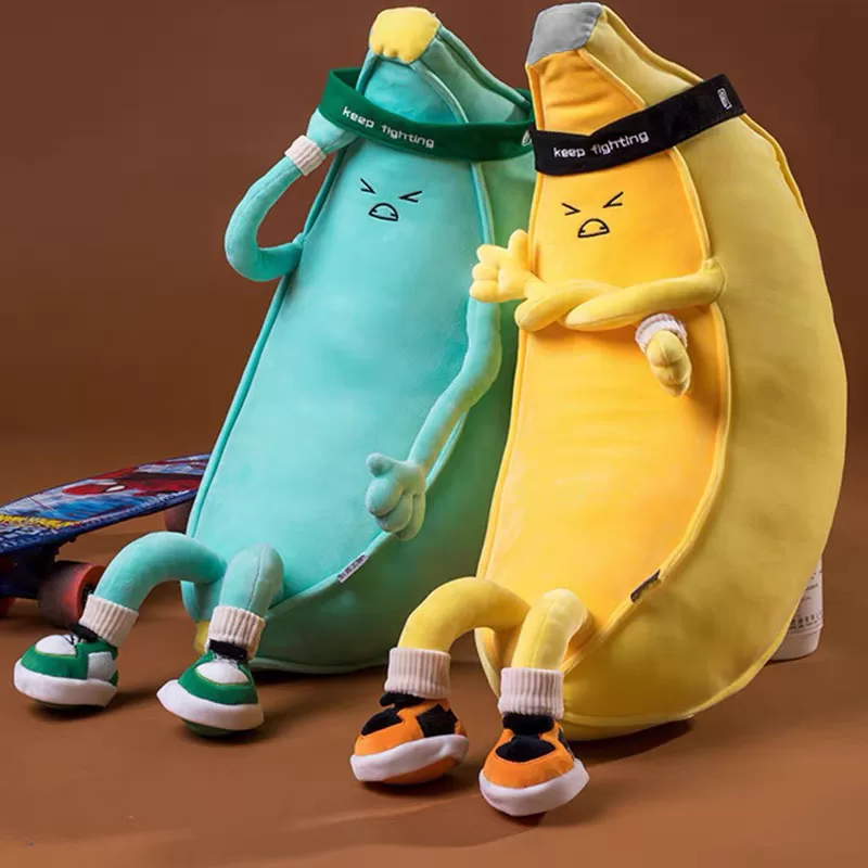 Giant Banana Stuffed Toy 23.6Inch