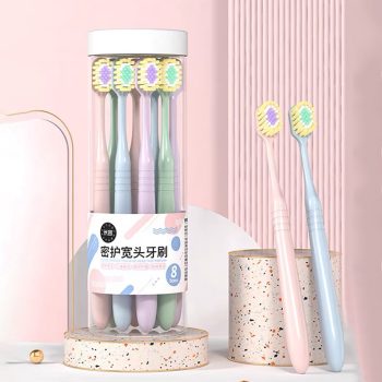 Wide Head Toothbrush Set 8pcs