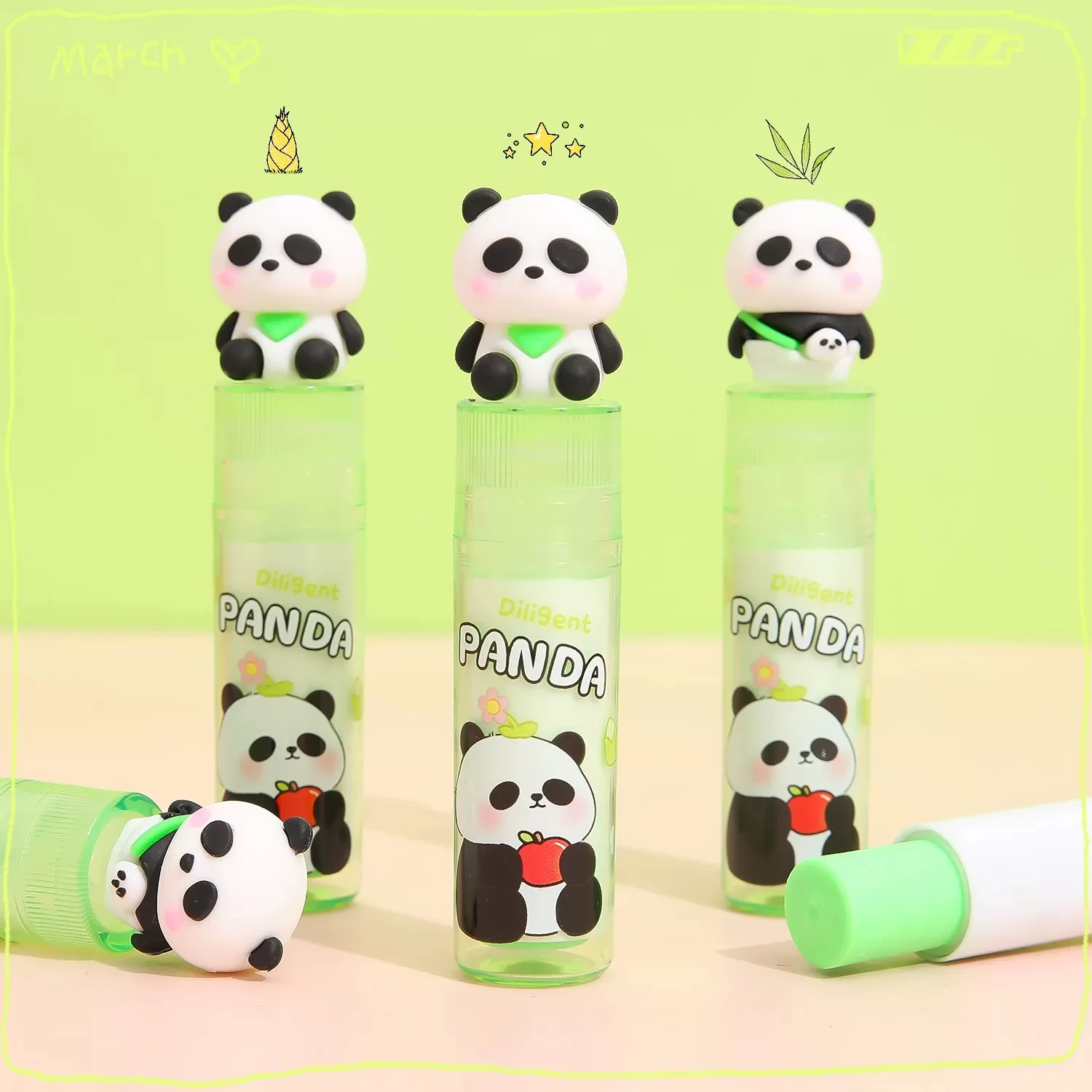 Crystal Cat Paw Eraser