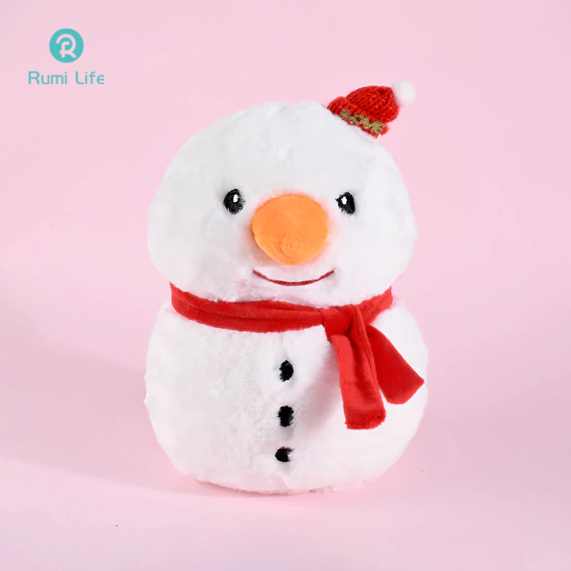 Christmas Snowman Stuffed Toy 7.9Inch