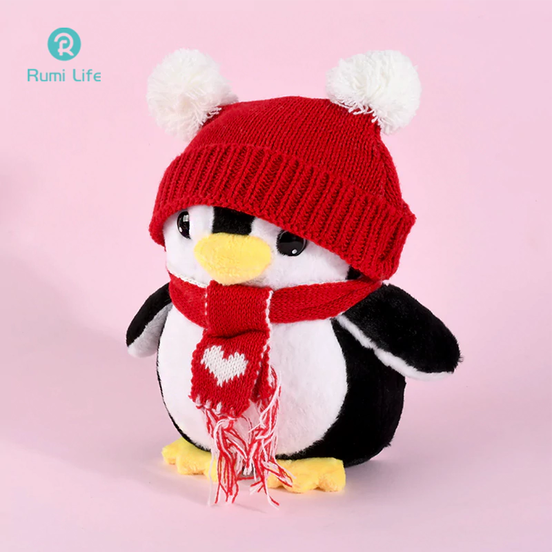 Christmas Penguin Stuffed Toy 7.9Inch