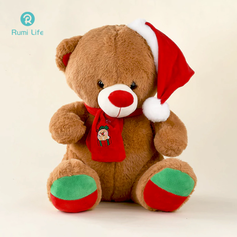 Christmas Bear Stuffed Toy 15.4Inch