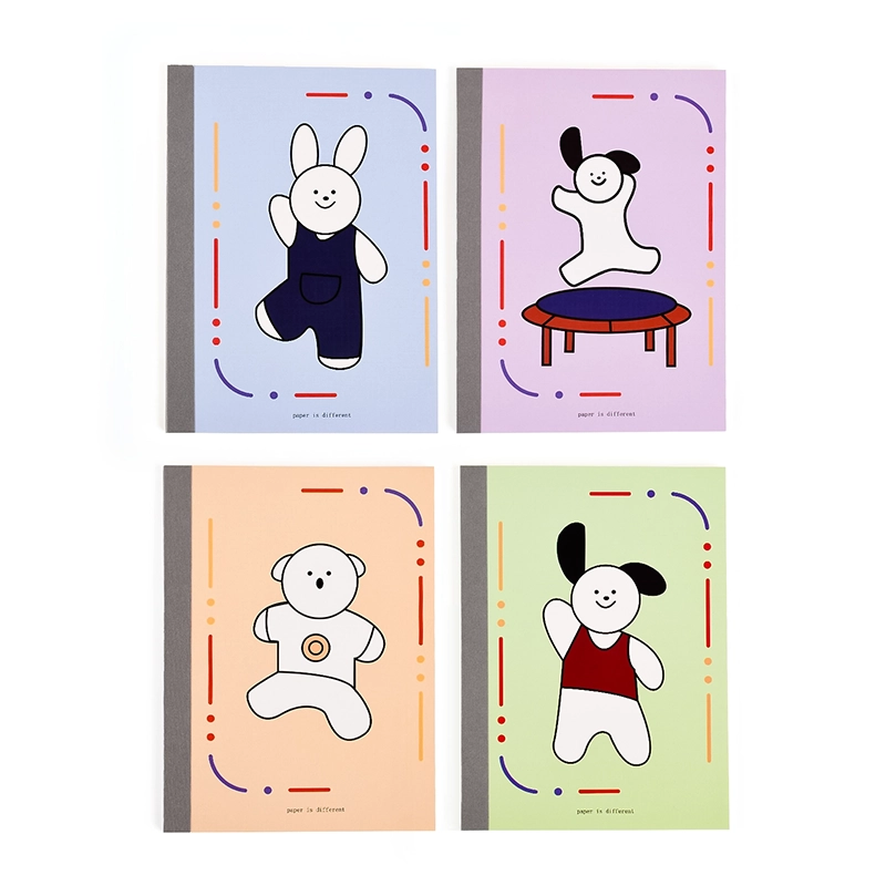 Bunny Adhesive-Bound Notebook A6