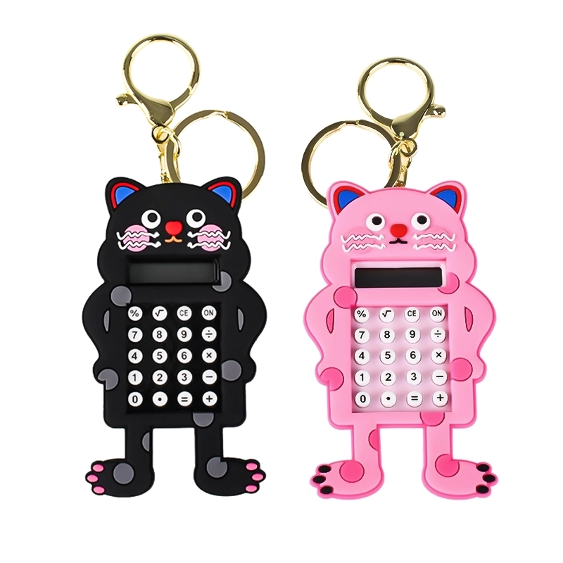 Cat Maze Calculator Keychain