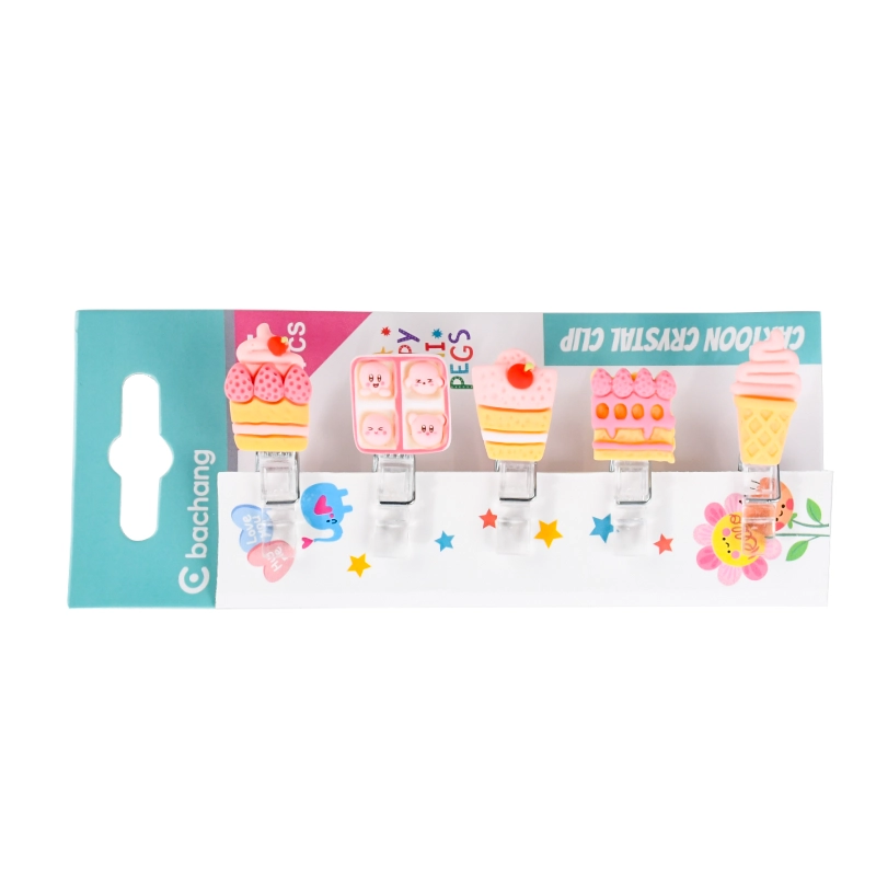 Cartoon Strawberry Bookmark Set 5pcs-Color