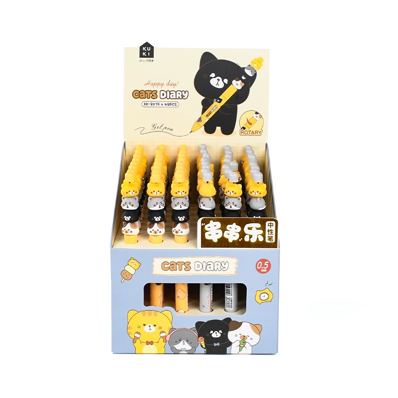 Cute Cat Press Gel Pen