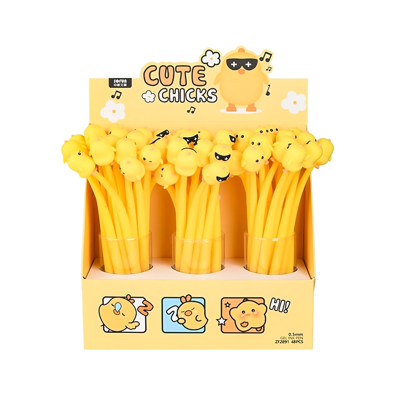 Cute Chick Shake Gel Pen