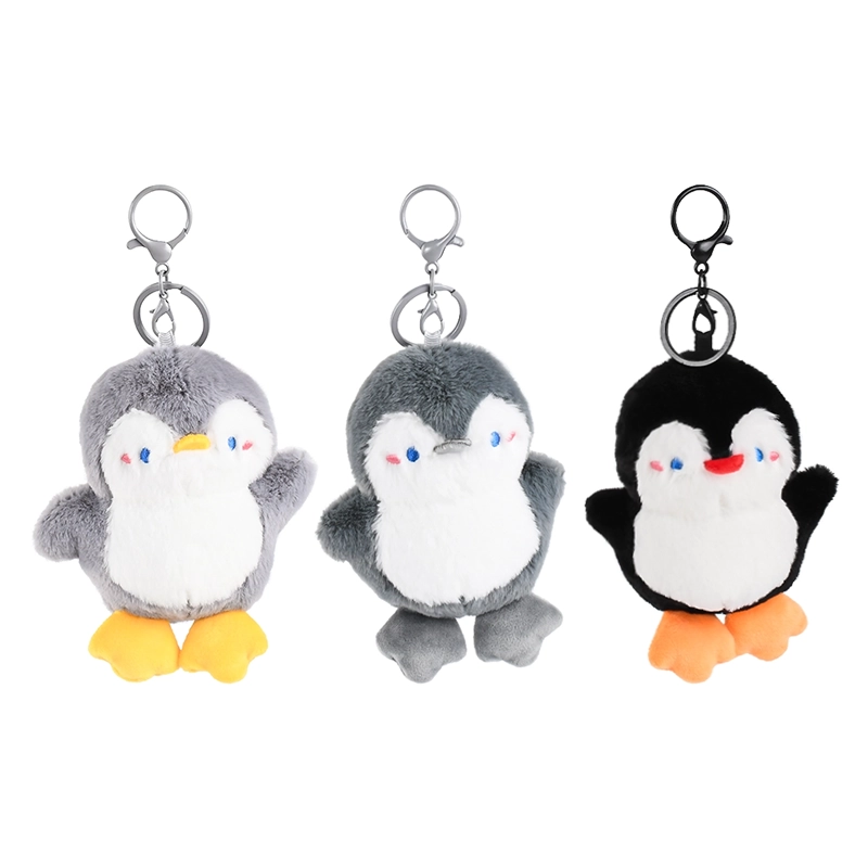 Plush Penguin Keychain