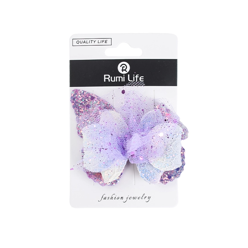 Butterfly Kids Duckbill Hair Clip-Pink