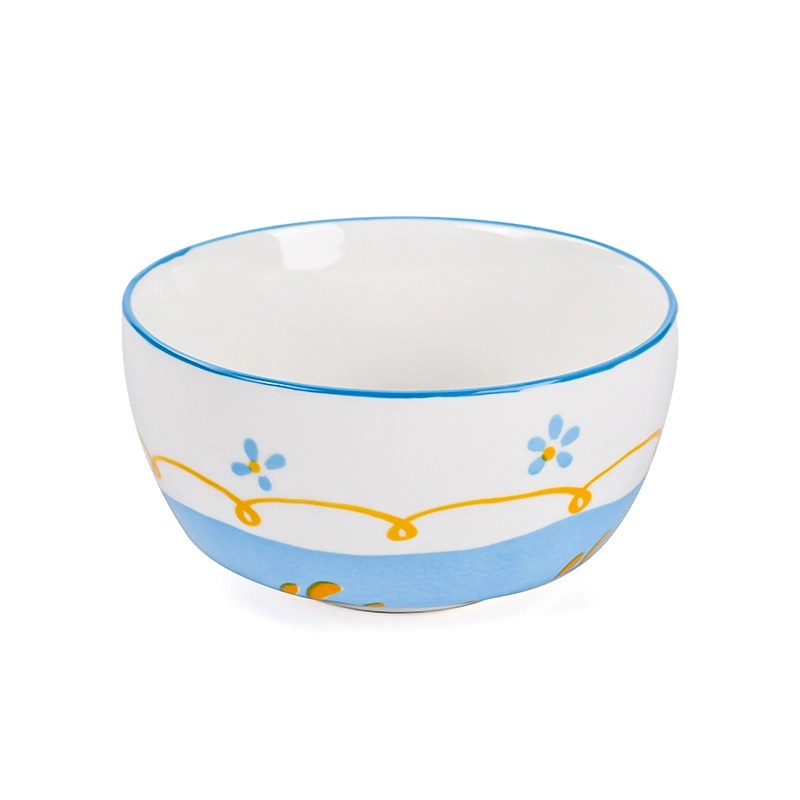 Simple Blue Bowl 4.5Inch