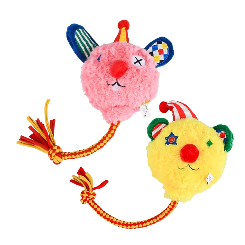 Ball Bear/ Bunny Pet Toy-Color