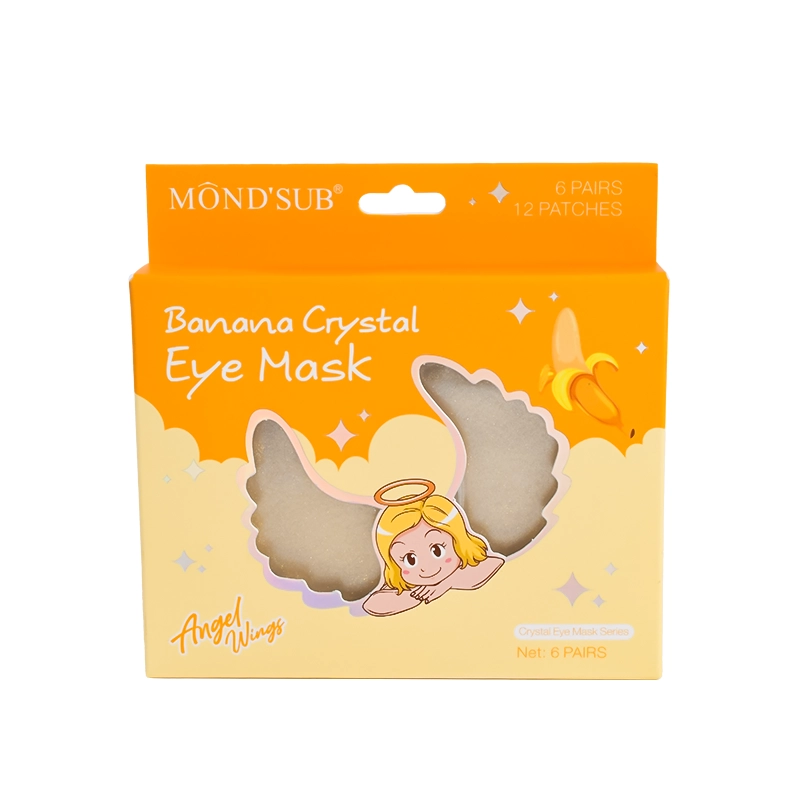 Skin Care Orange Crystal Eye Patch-Yellow