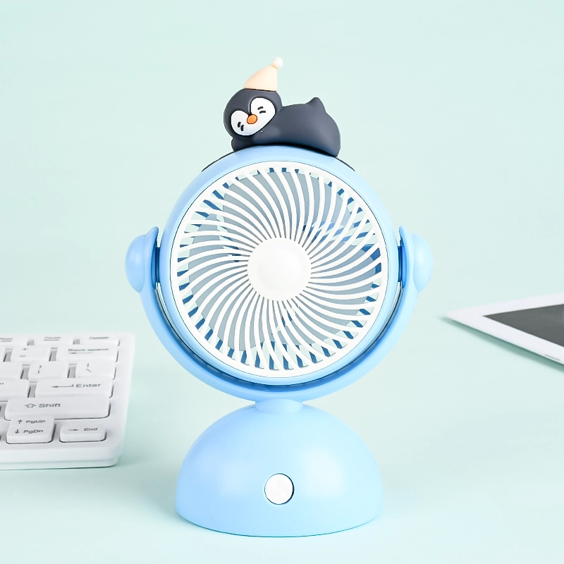 Penguin Desktop Fan-Blue