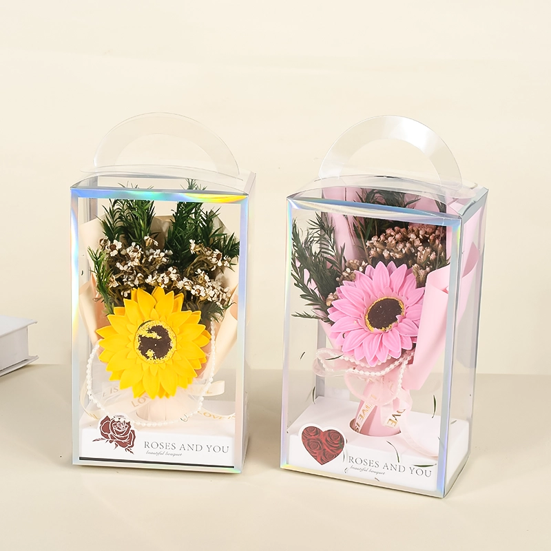 Fake Sunflower Flower-Yellow And Pink