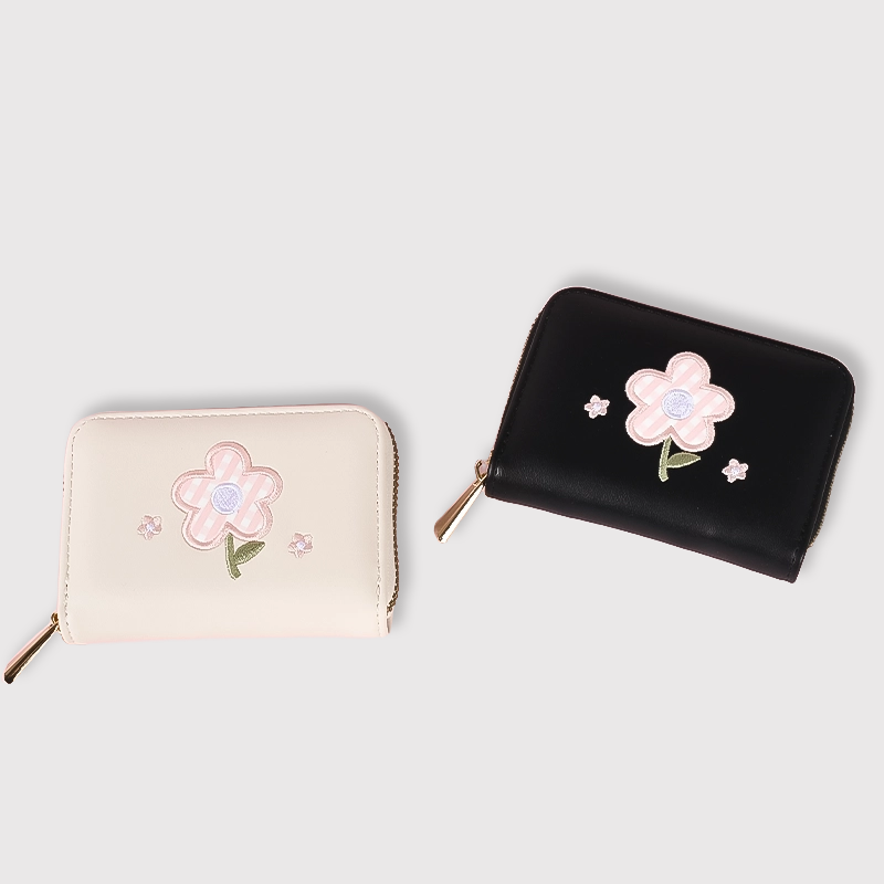 Flower Sea World Accordion Credit Card Holder Wallet