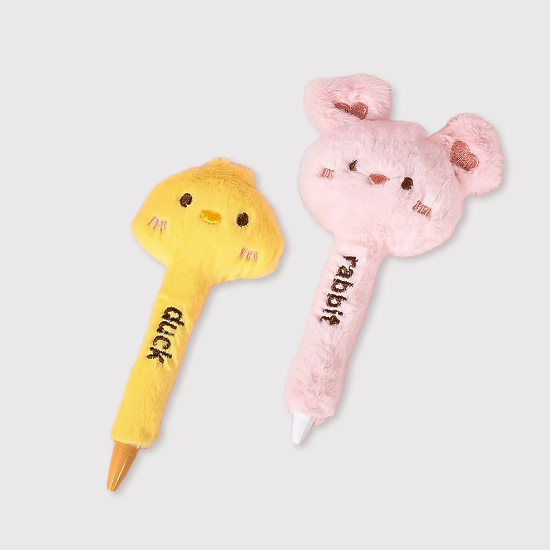 Happy Duck Cute Rabbit Plush Neutral Pen Ballpoint Pen